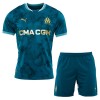 Camisola + Calções Olympique de Marseille Criança Equipamento 2ª 24/25